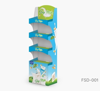 Four-Shelf Floor Stand Without Accessories