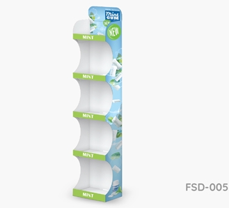 Five-Shelf Floor Stand Without Accessories